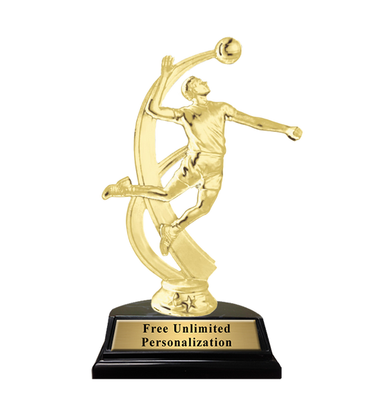 Standard Volleyball Motion Trophy