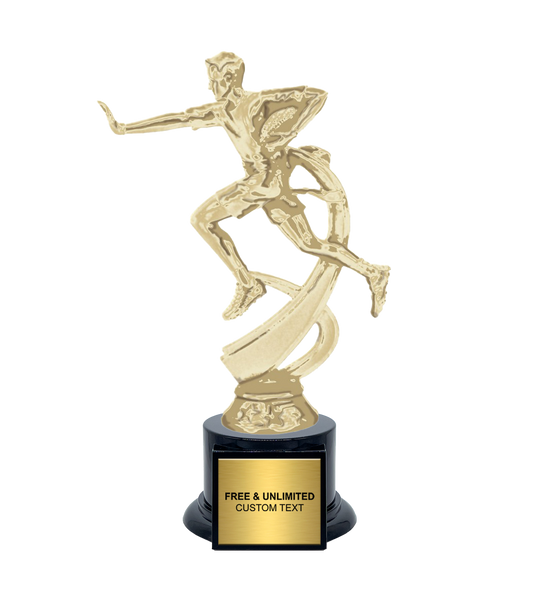 Motion Male Flag Football Trophy