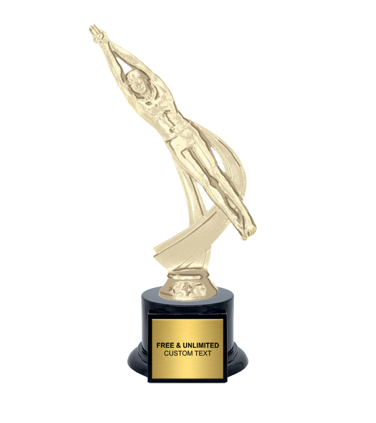 Motion Male Swimming Trophy