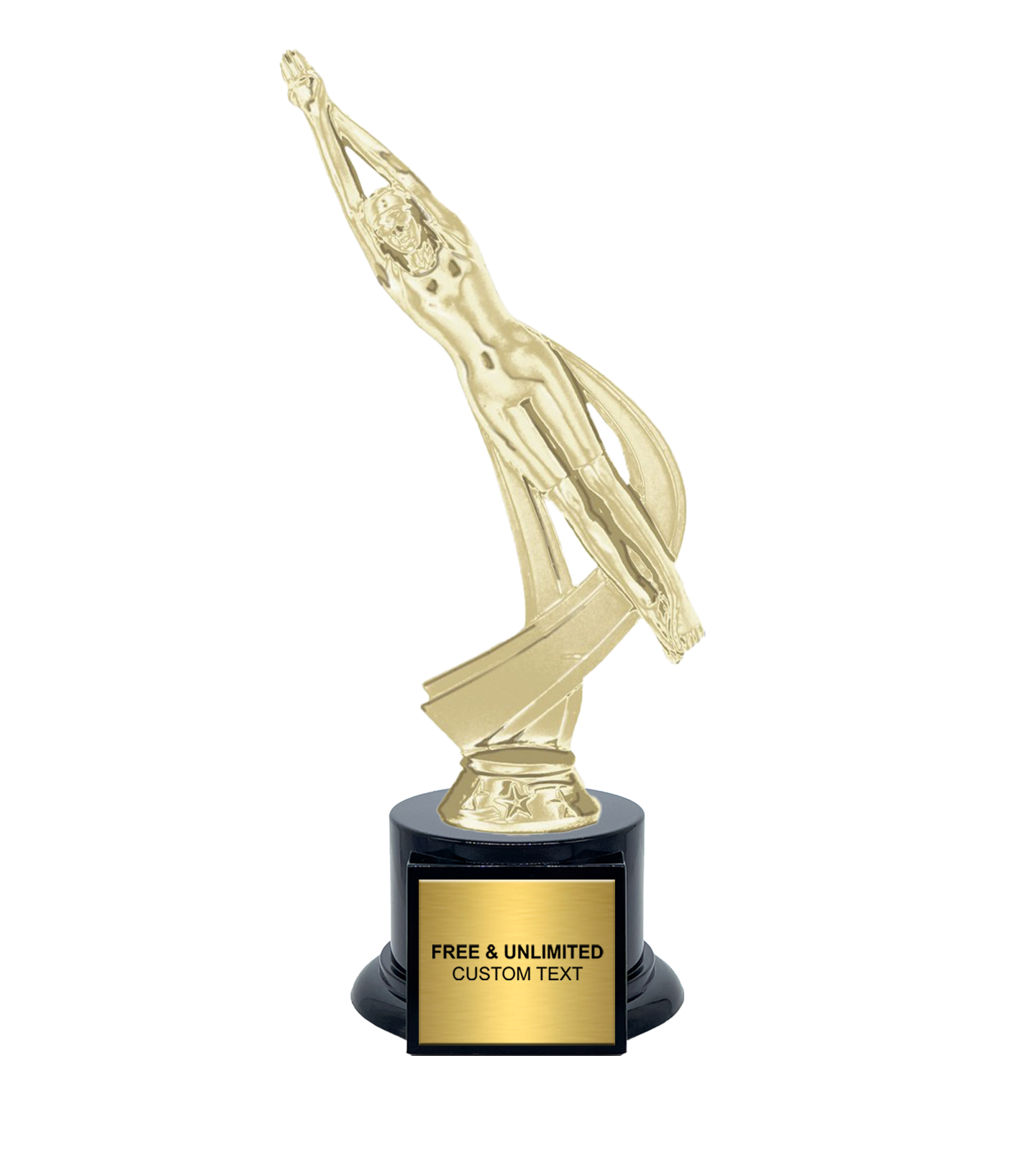 Motion Female Swimming Trophy