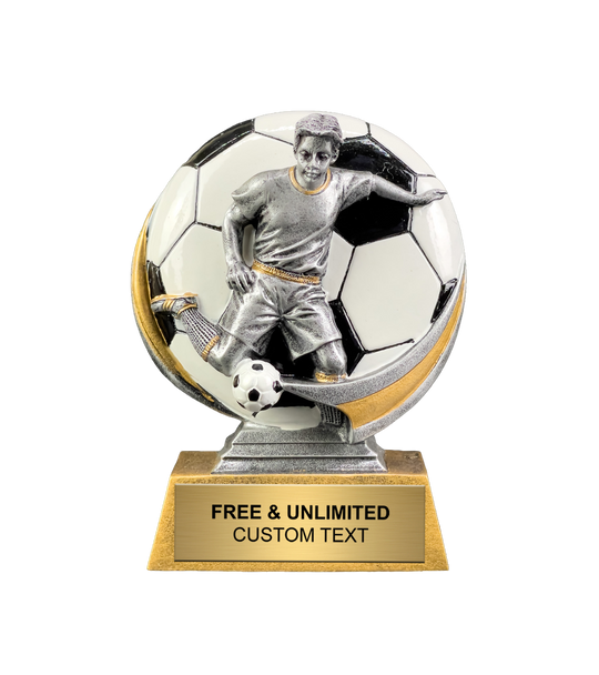 Color Motion Extreme Soccer Trophy - Male