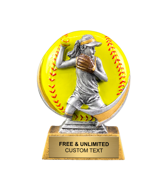 Color Motion Extreme Softball Trophy
