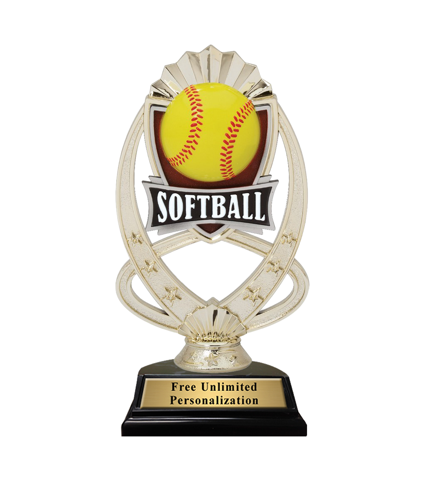 Star Meridian Softball Trophy