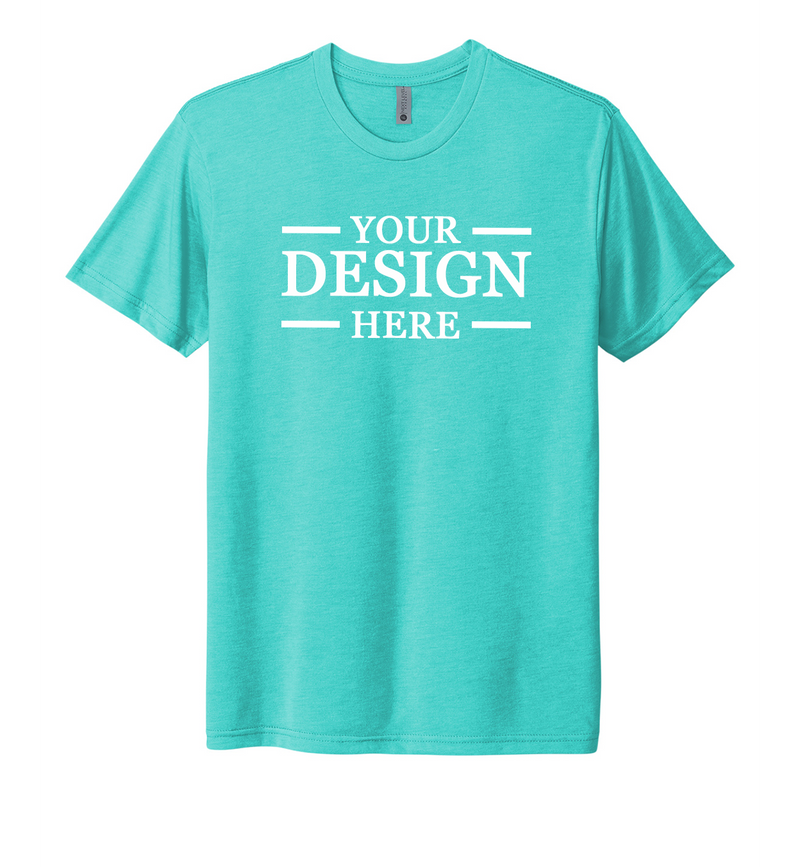 Tri-Blend Unisex Custom Printed T-Shirt
