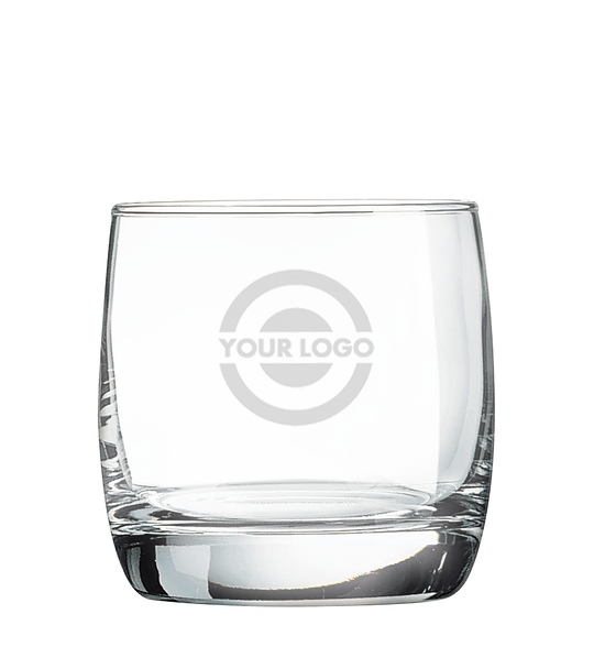 10 oz Round Engraved Cocktail Glass