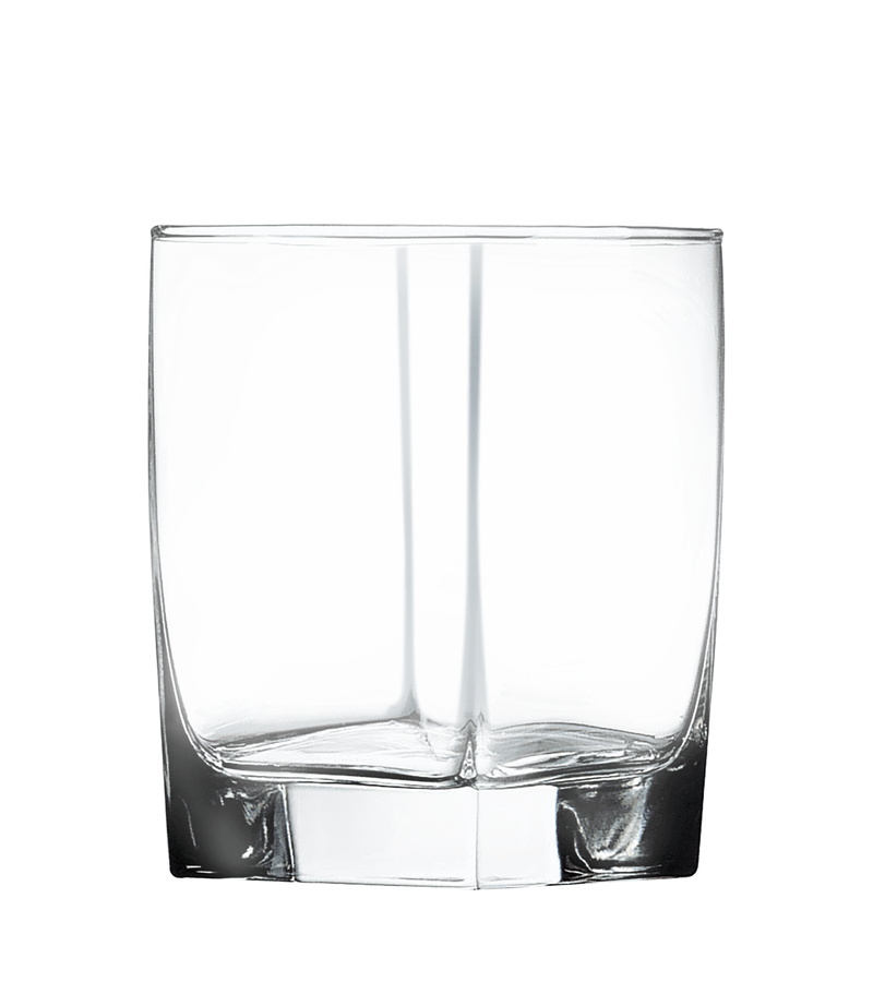  12 oz Square Double Old Fashioned Glass