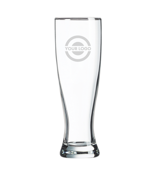 Personalized Engraved Pilsner Beer Glass - Custom Design To Your Specifications