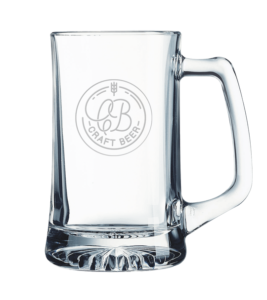 Engraved 14 oz Beer Mug