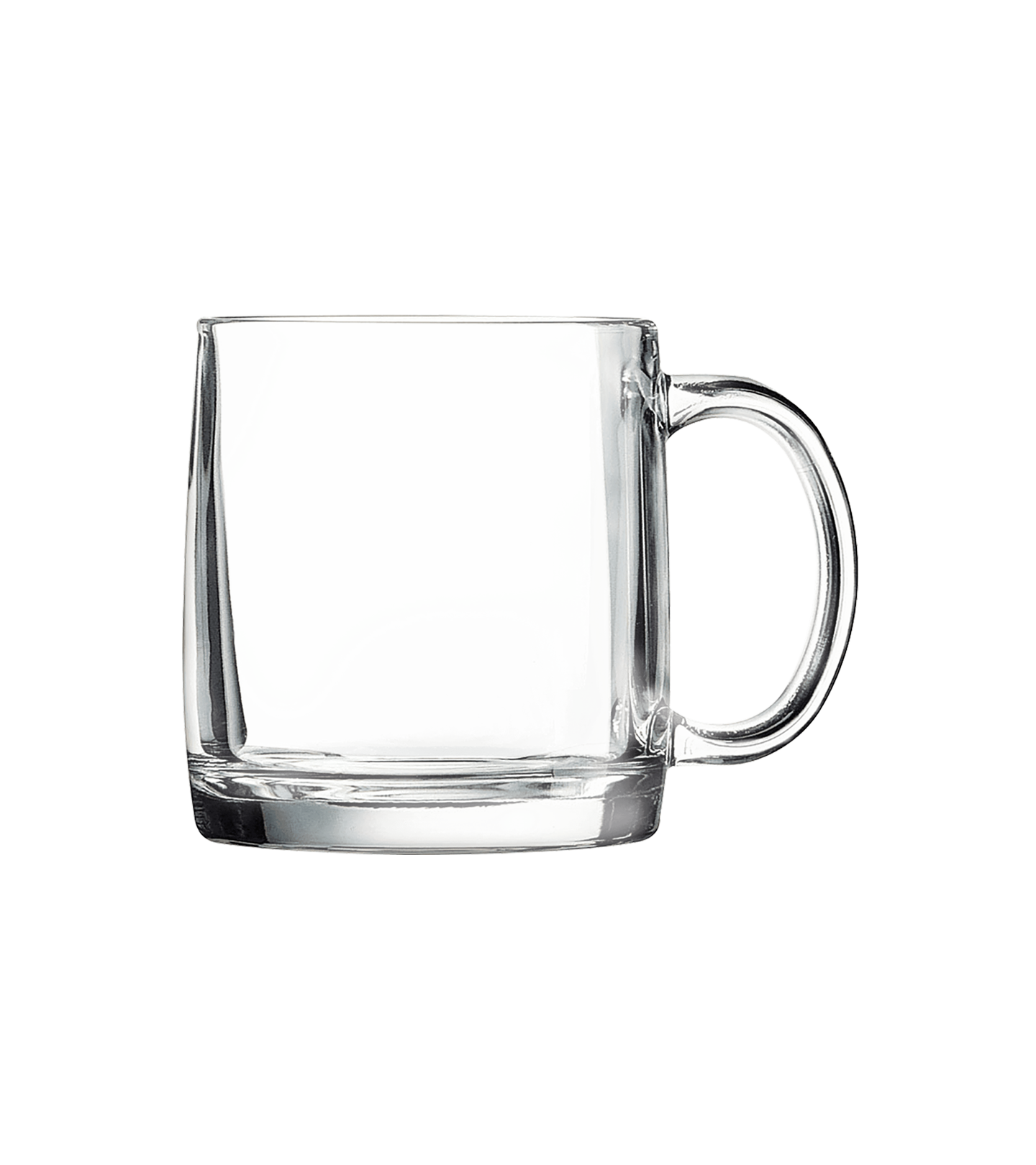  12.25 Oz Clear Coffee Mug