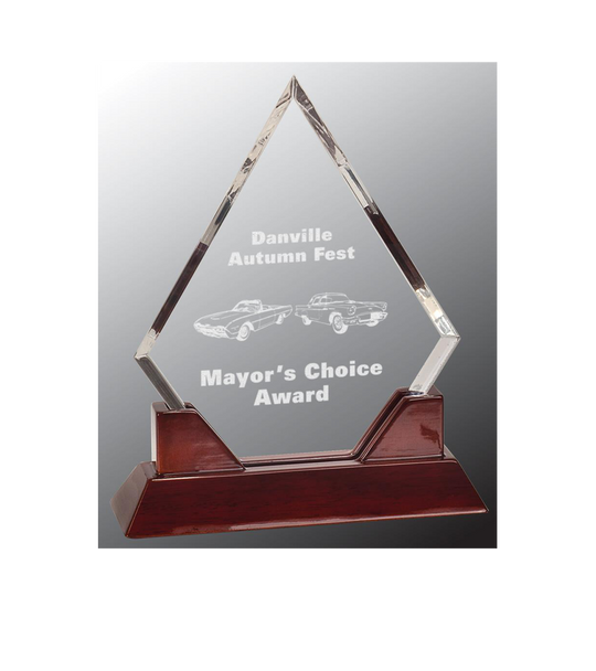 Prestige Diamond Acrylic Award