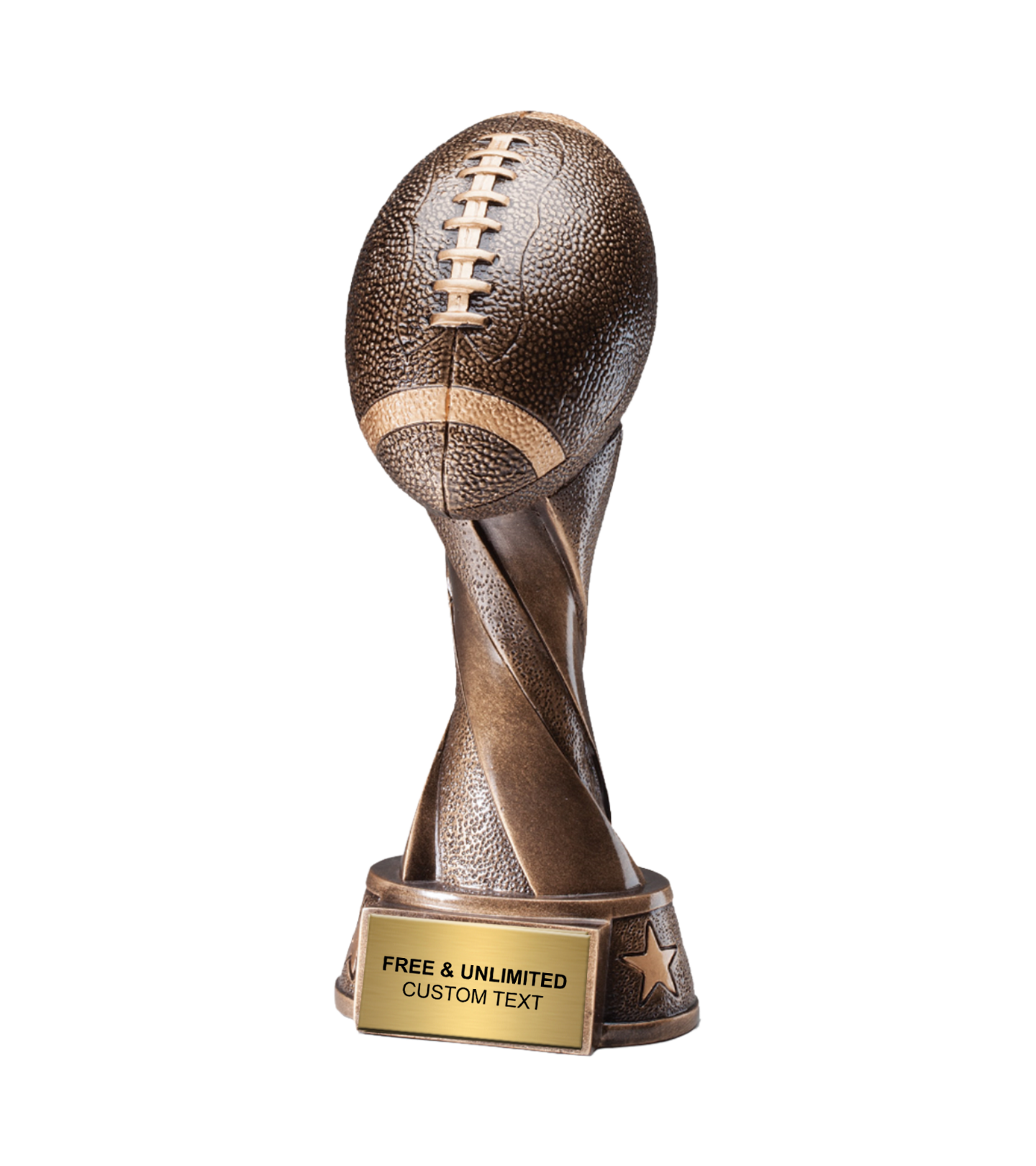 Football Spirals Trophy