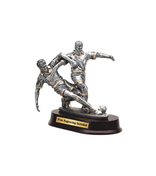 Slide-Tackle Soccer Trophy – Male