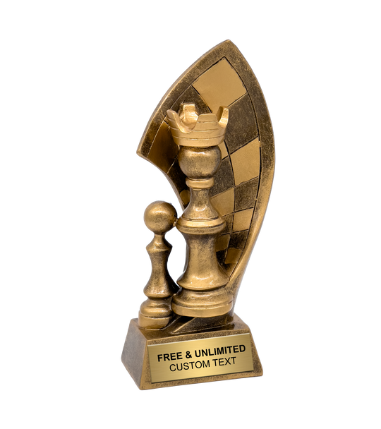 Resin Banner Chess Trophy