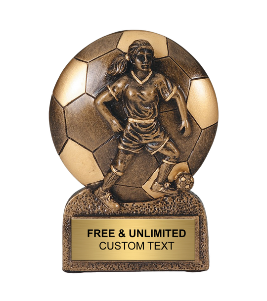 Soccer Ball Trophy – Female