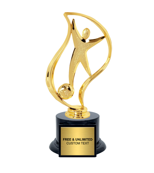 Legacy Torch Soccer Trophy