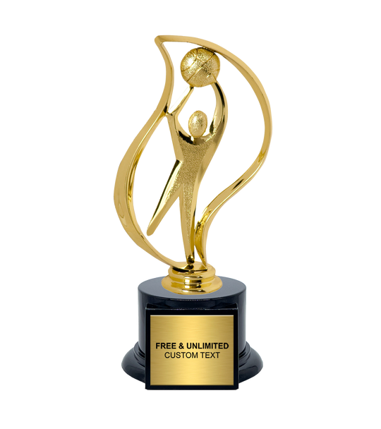 Legacy Torch Basketball Trophy