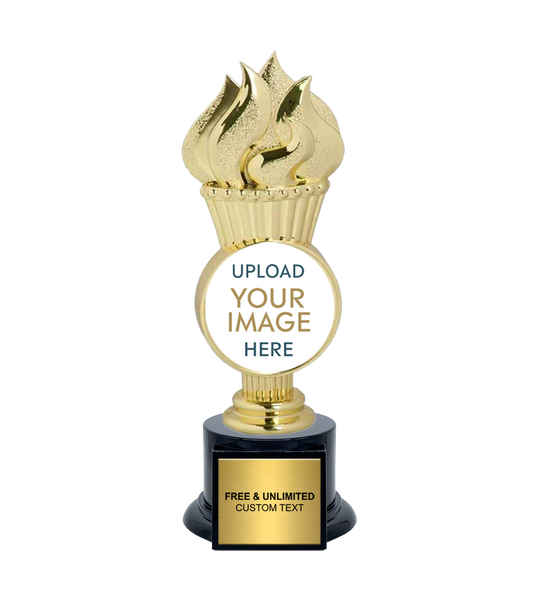 Legacy Torch Custom Insert Trophy