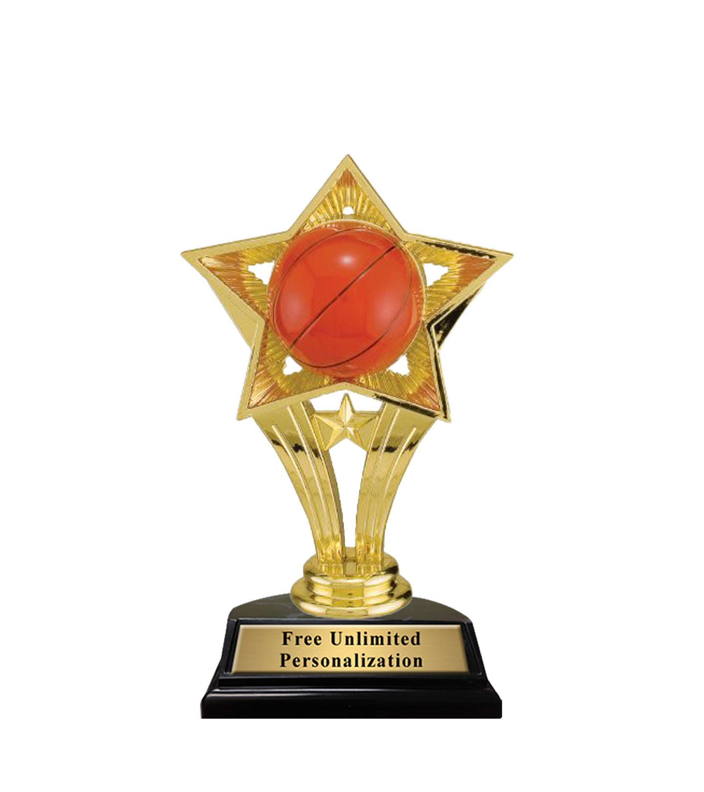 Open Star Basketball Trophy