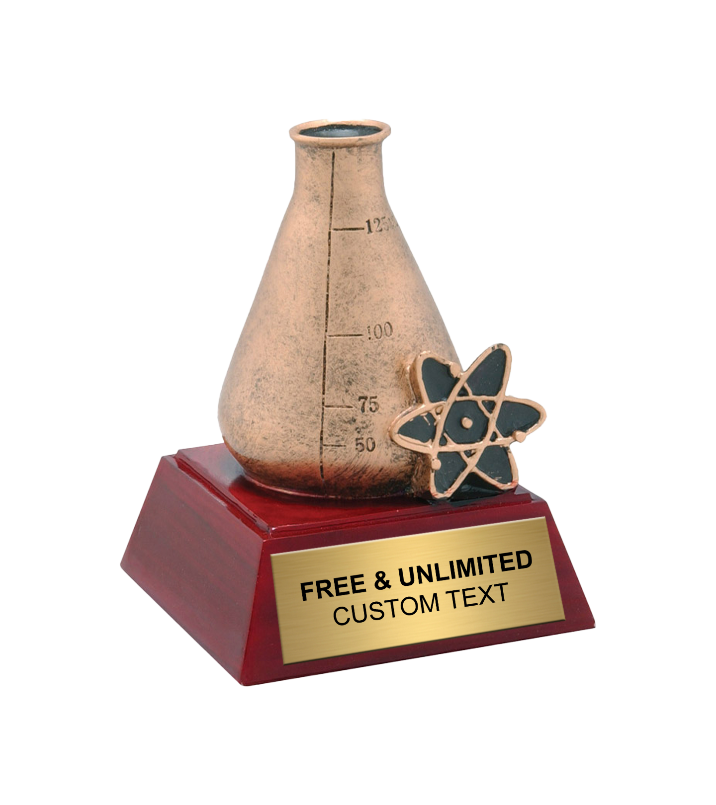 Resin Science Beaker Trophy