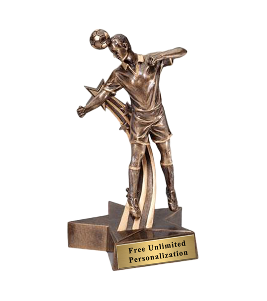 SuperStar Soccer Trophy - Male