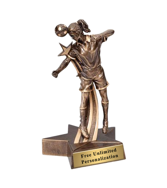 SuperStar Soccer Trophy - Female