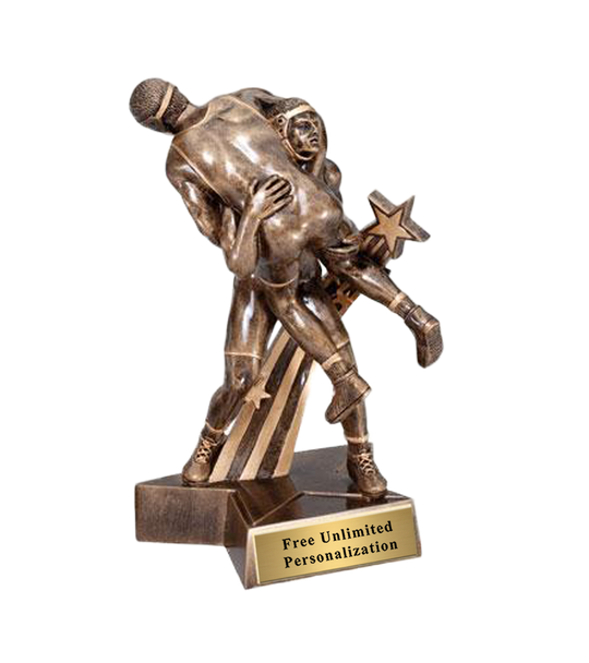 SuperStar Wrestling Trophy