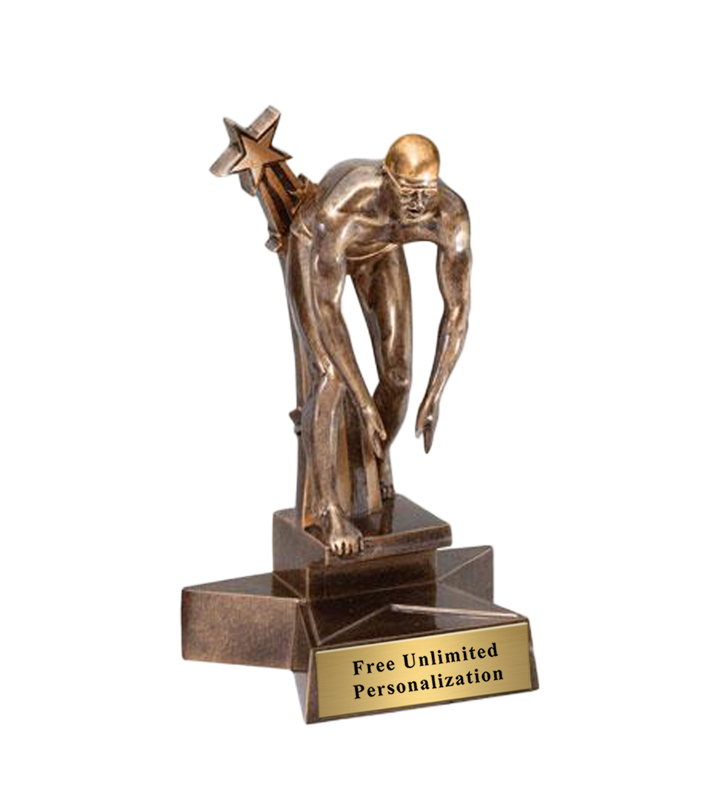 SuperStar Swimming Trophy - Male