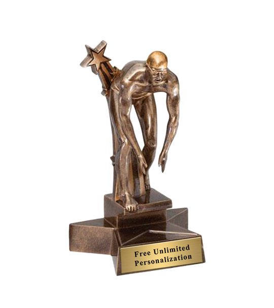 SuperStar Swimming Trophy - Male