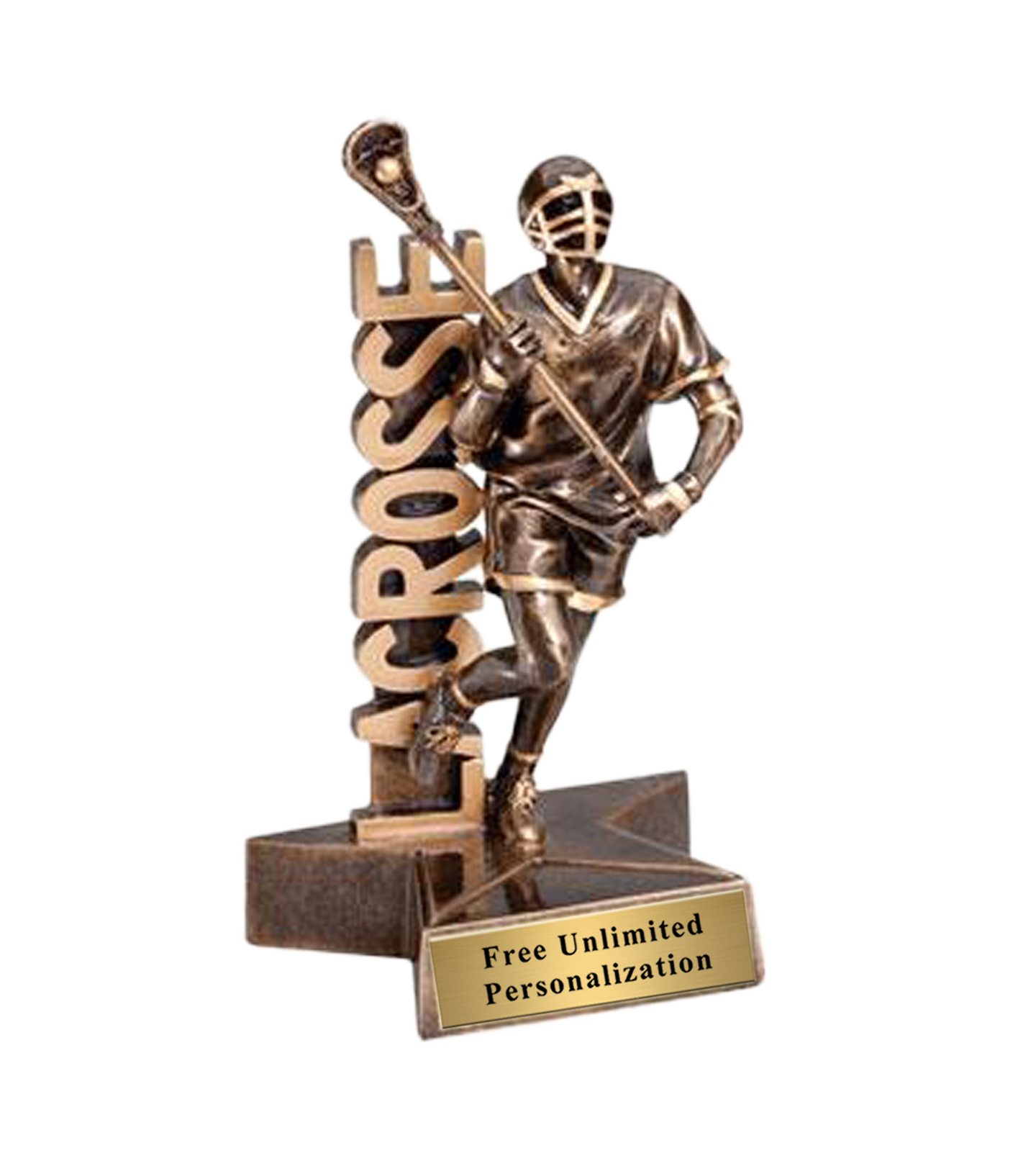 SuperStar Lacrosse Trophy - Male