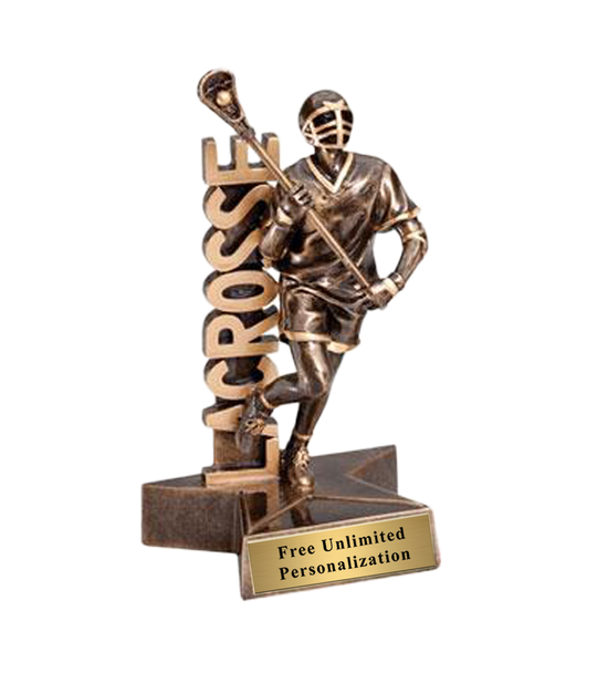 SuperStar Lacrosse Trophy - Male