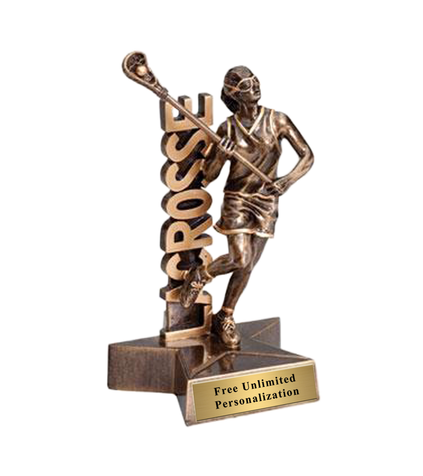 SuperStar Lacrosse Trophy - Female