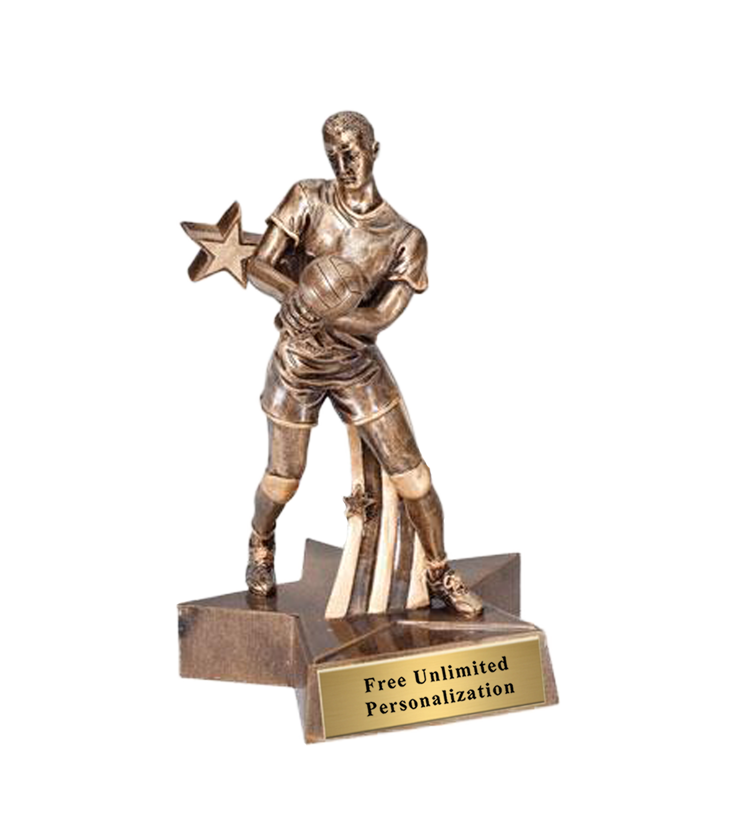 SuperStar Volleyball Trophy - Male