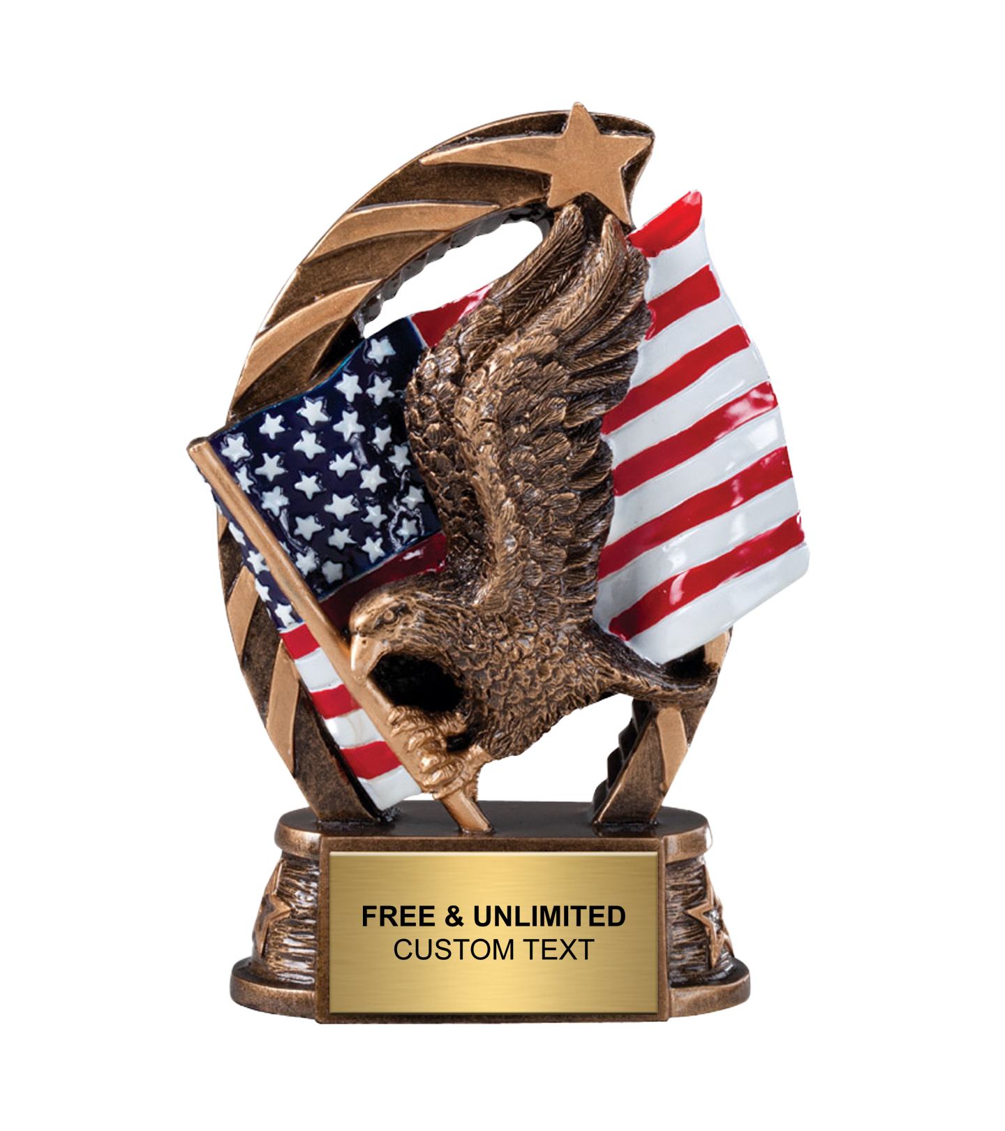 Running Star Eagle Trophy