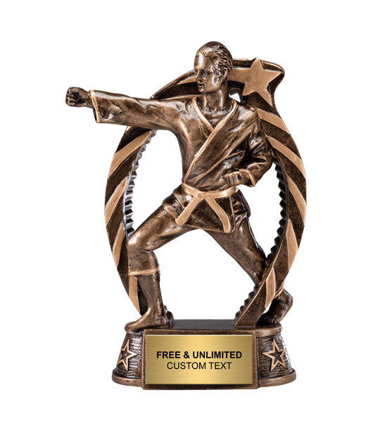 Running Star Martial Arts Trophy