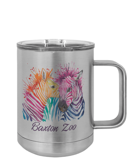 Sublimated Insulated Mug - 15 oz