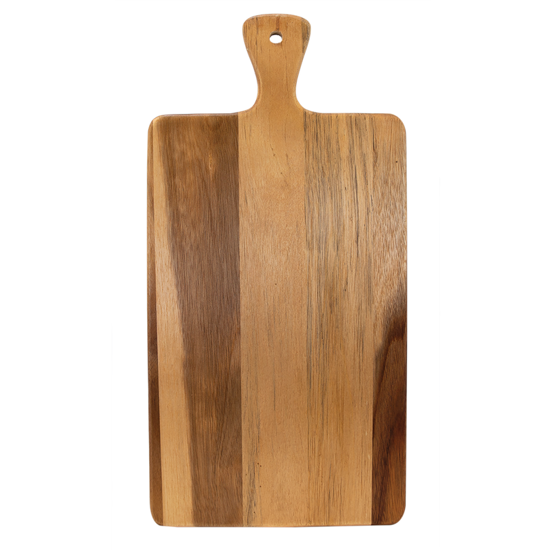 16" slate cutting board with handle