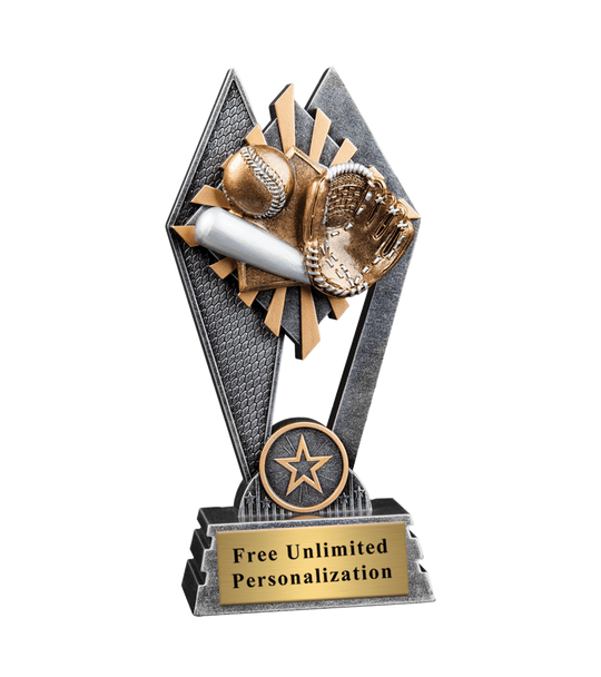 Sun Ray Baseball Trophies