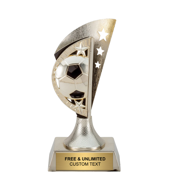 Gold Star Soccer Trophy