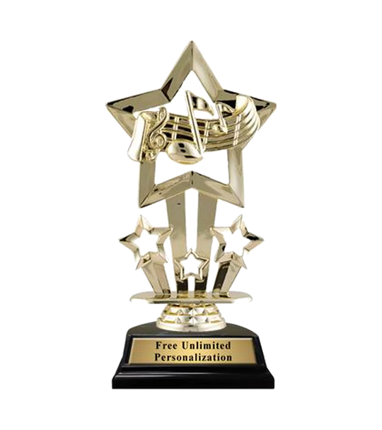 Shooting Star Music Trophy