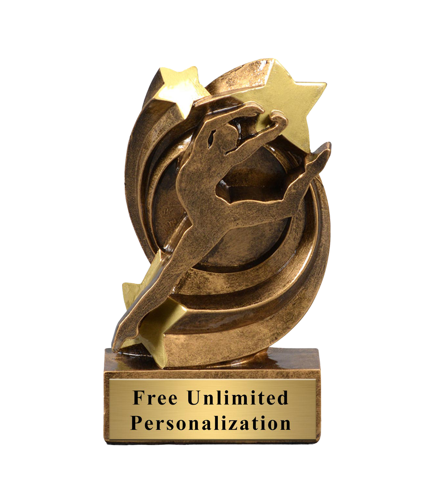 Star Swirl Dance Trophy