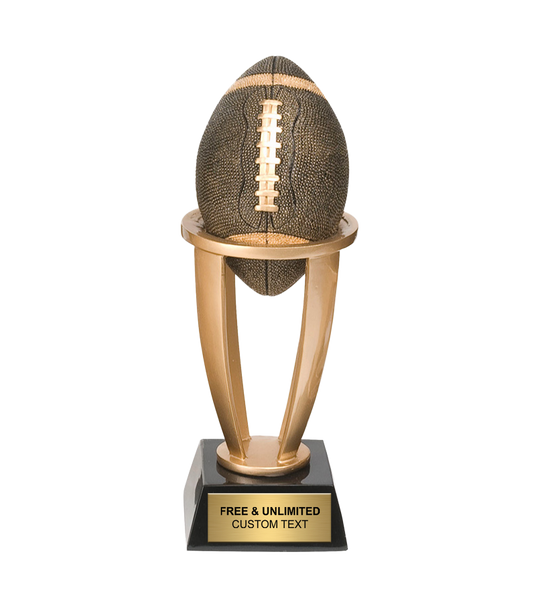 Tower Resin Football Trophy