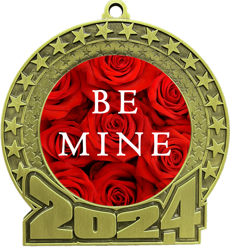 2024 Valentines Day Insert Medal