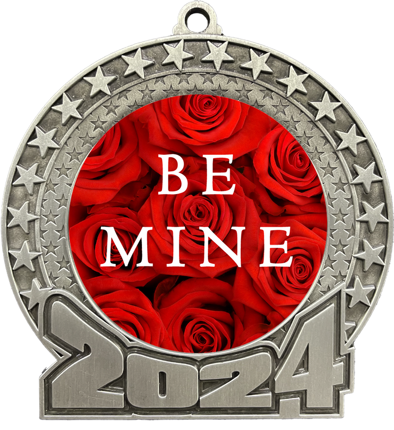 2024 Valentines Day Insert Medal