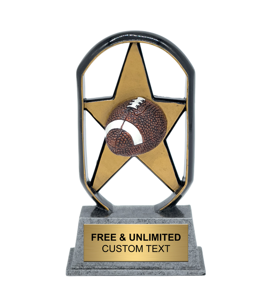 Color Starz Football Trophy