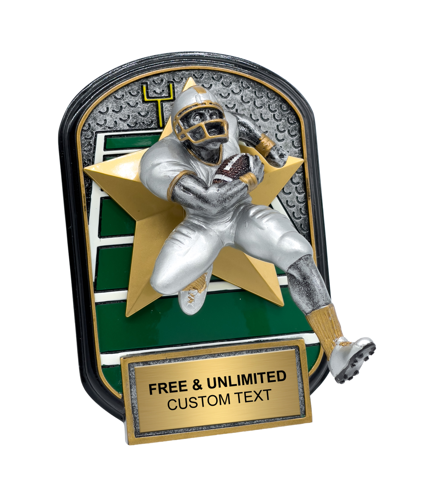 Rock'N Jox Football Pop-Out Standing Plaque