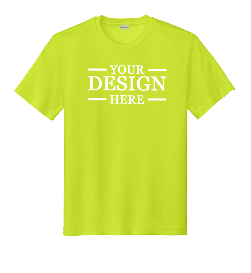 Youth Competitor Short Sleeve Custom Printed T-shirt