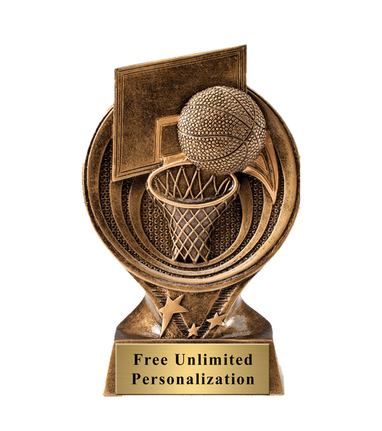 Saturn Basketball Swish Trophy