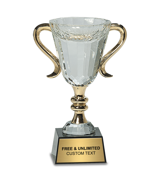 Crystal Cup on Marble Base