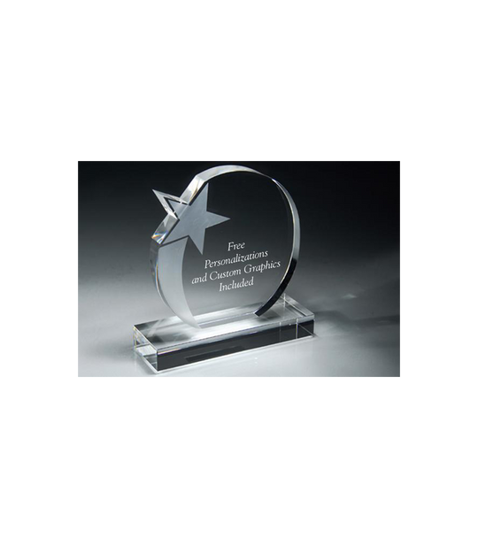 Shooting Star Circle Crystal