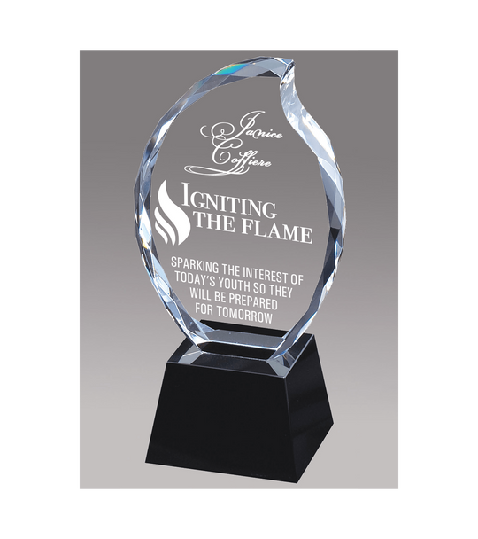 Optical Flame Crystal Award